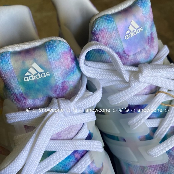 Adidas Ultraboost 4.0 DNA Tie Dye Rainbow Shoes Women’s 7.5 - Picture 10 of 17